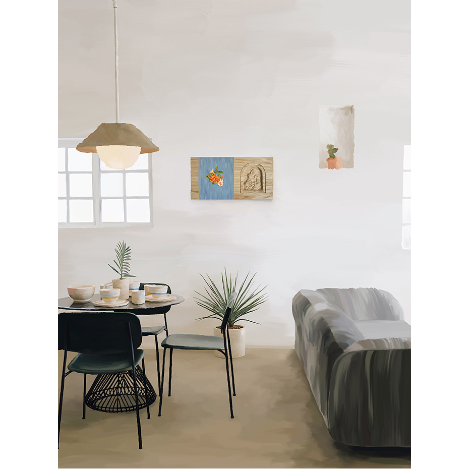 Dreamroom with Pear and Mary